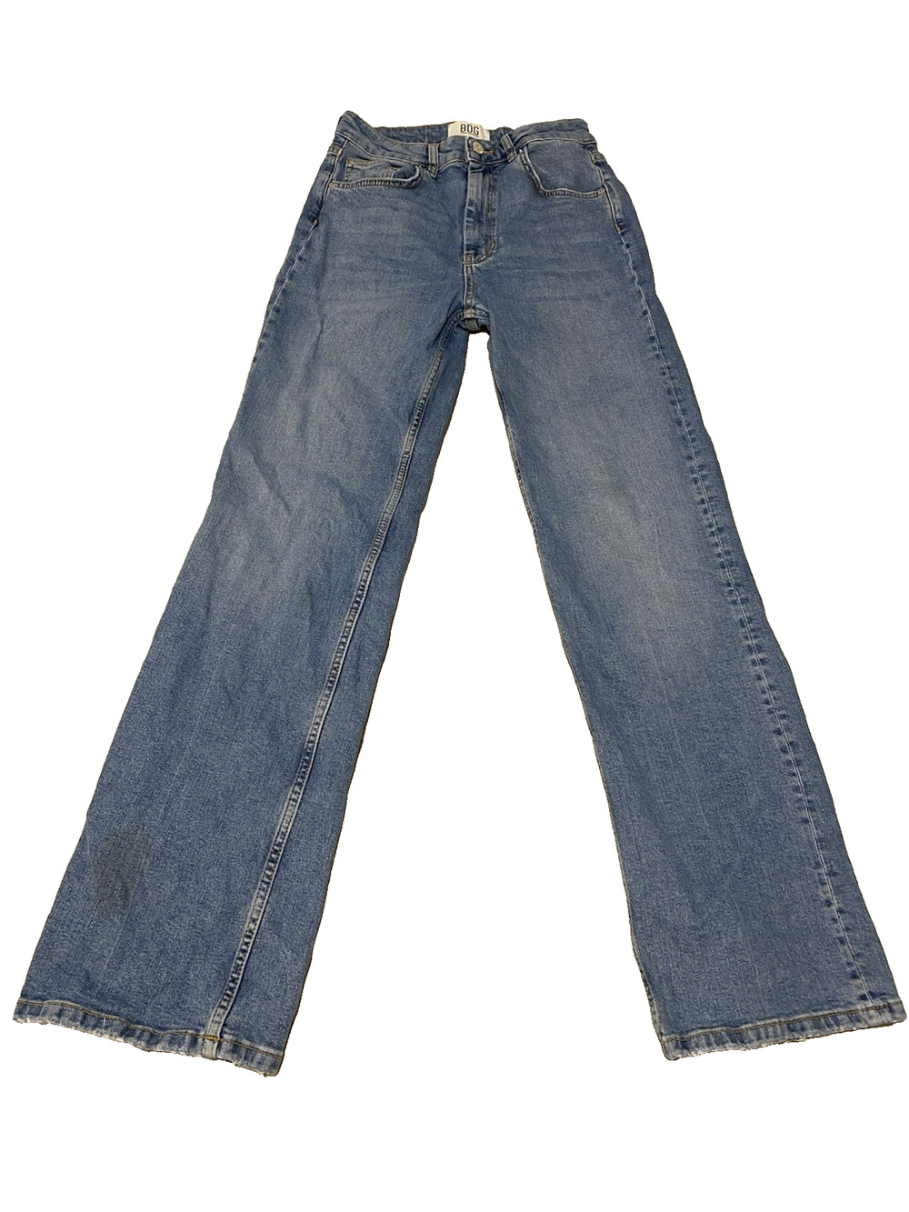 Urban Outfitters BDG Womens Denim Jeans Sz 28 High Rise Medium Wash Straight Leg